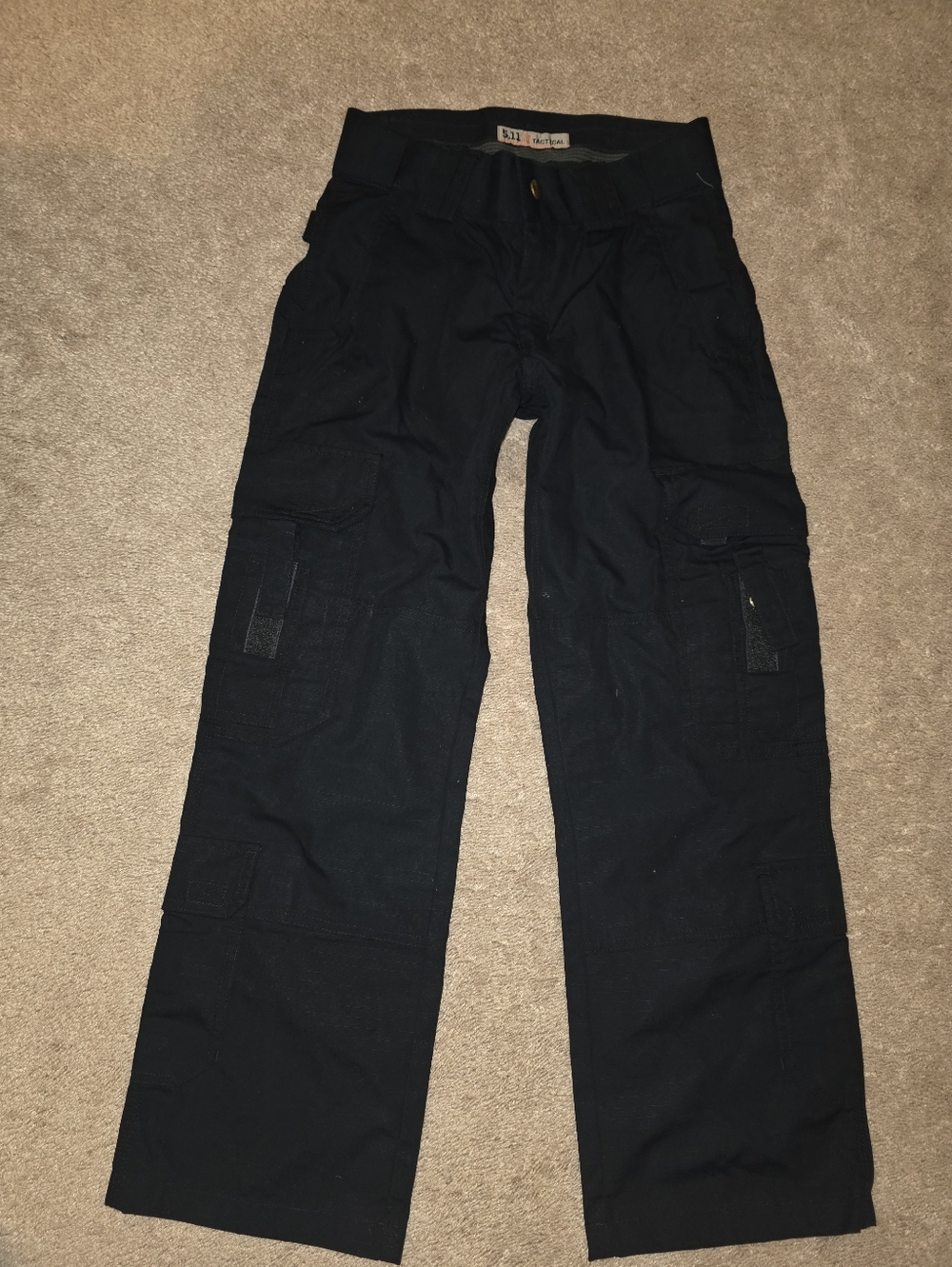 NEW 5.11 Tactical Pants Womens 2 Black Taclite Pro Ripstop Cargo Utility EMS